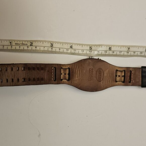 Fossil Mens Big Tic Jr-8198 Dragon Display Leather Strap Watch - Picture 9 of 15